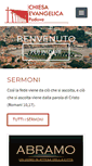 Mobile Screenshot of chiesaevangelicapadova.it